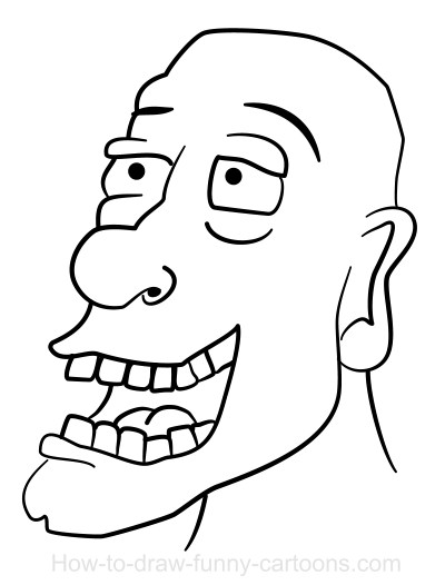 400x526 How To Draw A Person's Face With Great Shadows