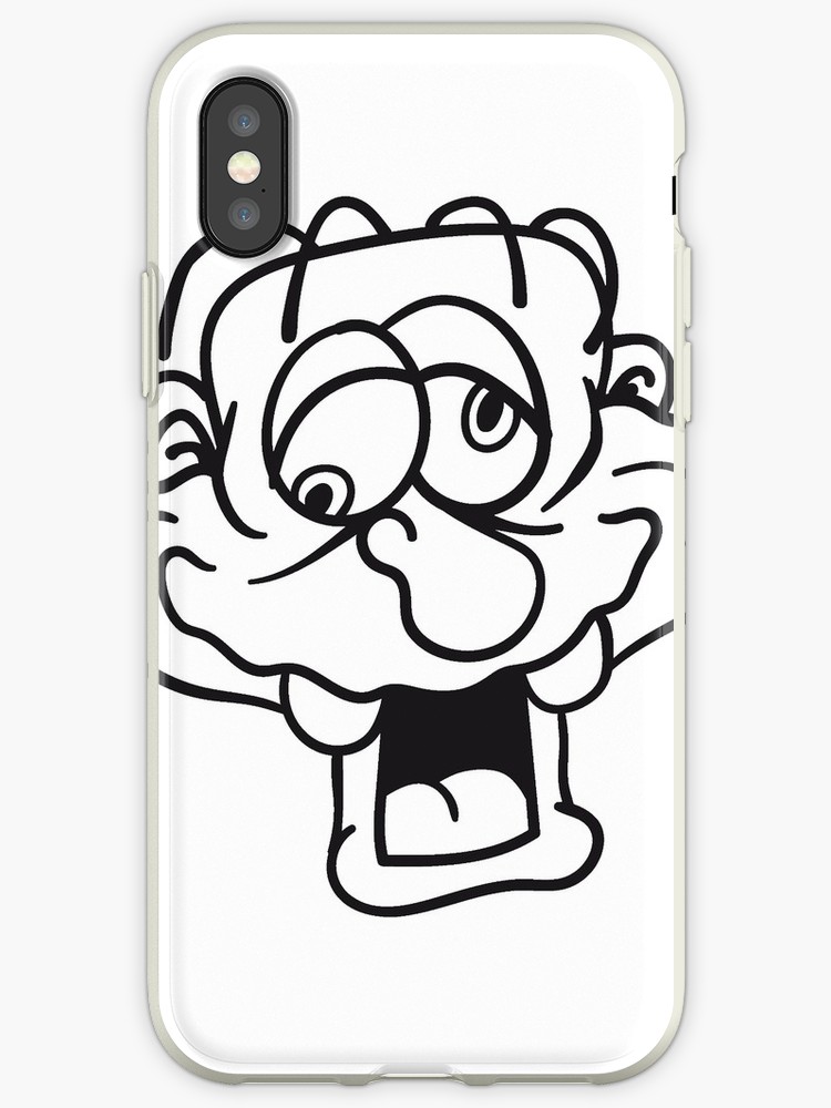 750x1000 Face Head Confused Frame Text Head Wall Crazy Cartoon Cartoon