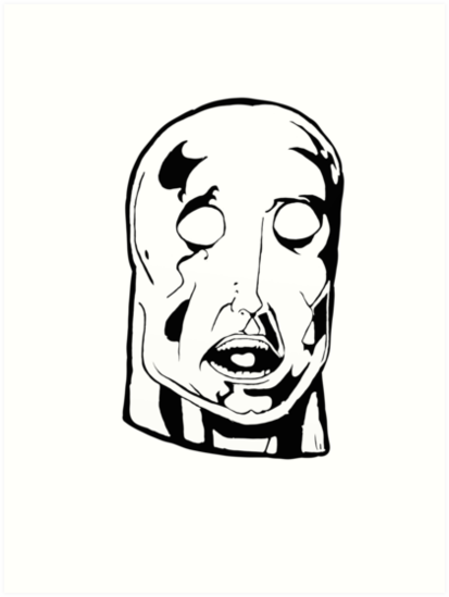 413x549 Silver Surfer Headshot Art Prints