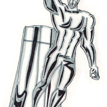 360x360 Silver Surfer Rabbit T Shirt