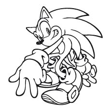 Silver The Hedgehog Drawing