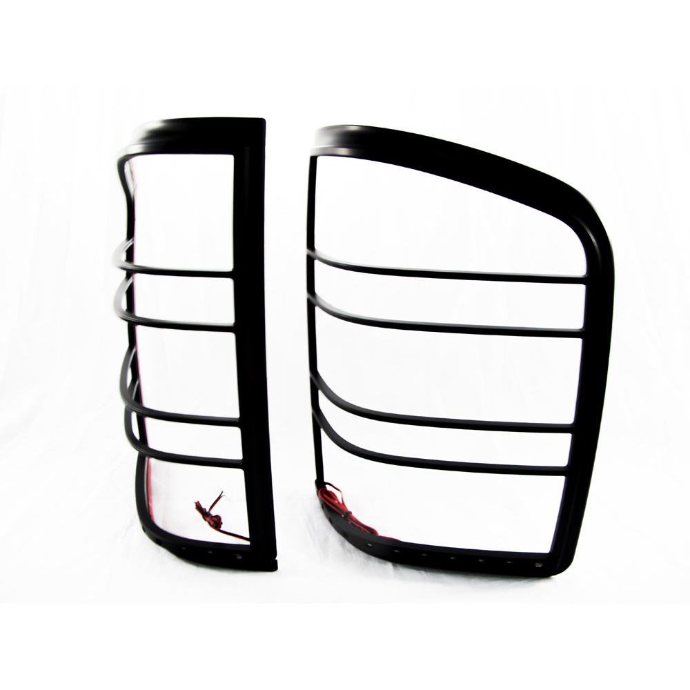 1000x1000 Black Chevrolet Silverado Hd Led Tail Light Bezel