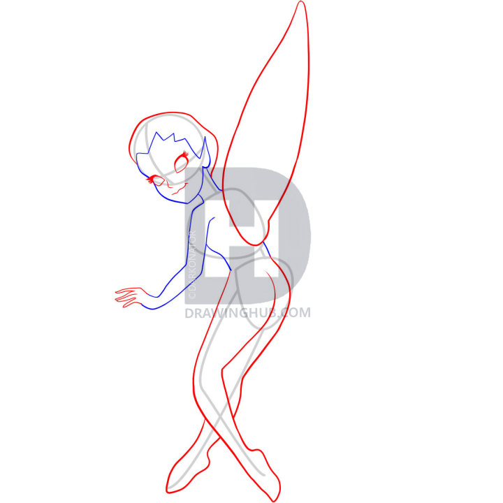 720x720 How To Draw Iridessa, Step