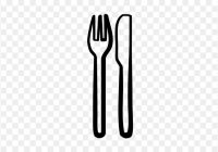 200x140 fork and knife clipart fork knife silverware clip art free vector