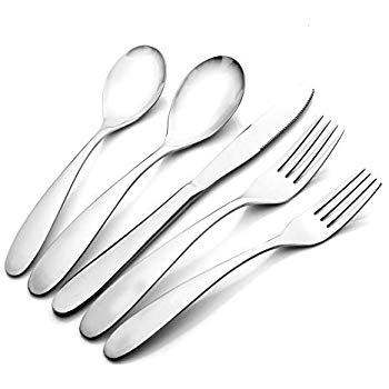 350x350 a uten piece flatware set, stainless steel