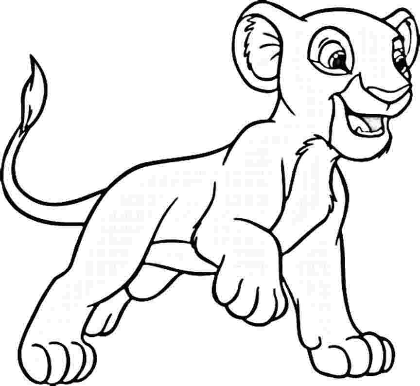 864x794 Nala Coloring Pages