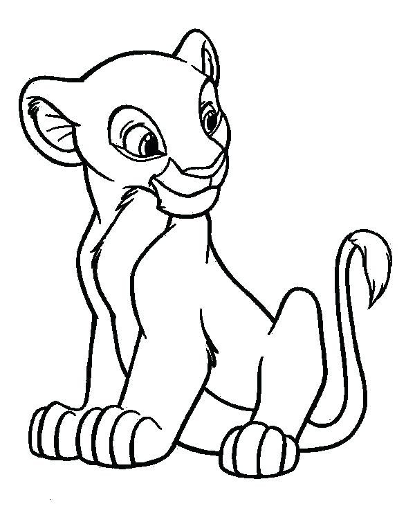 Simba And Nala Drawing | Free download on ClipArtMag