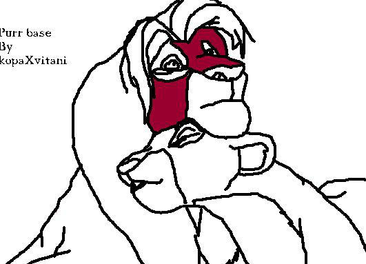 531x383 Simba And Nala Base