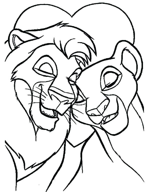 600x770 And Are In Love The Lion King Coloring