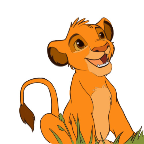 Simba Drawing | Free download on ClipArtMag