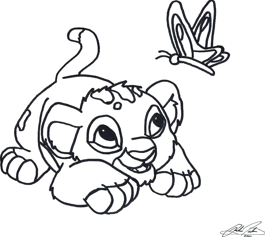 900x806 Lion King Simba Coloring Pages Baby Coloring Pages Baby Drawing