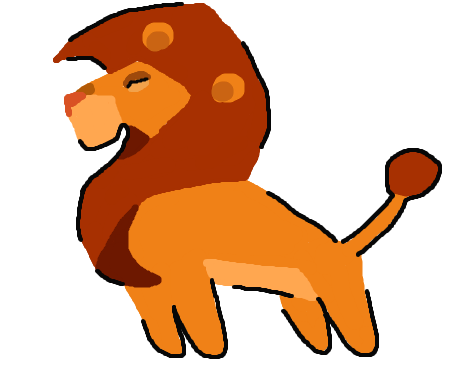 471x366 Collection Of Free Simba Drawing Anime Download On Ui Ex