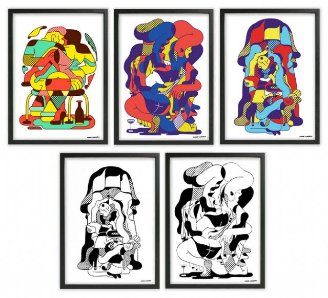 640x582 Pop Illustrations