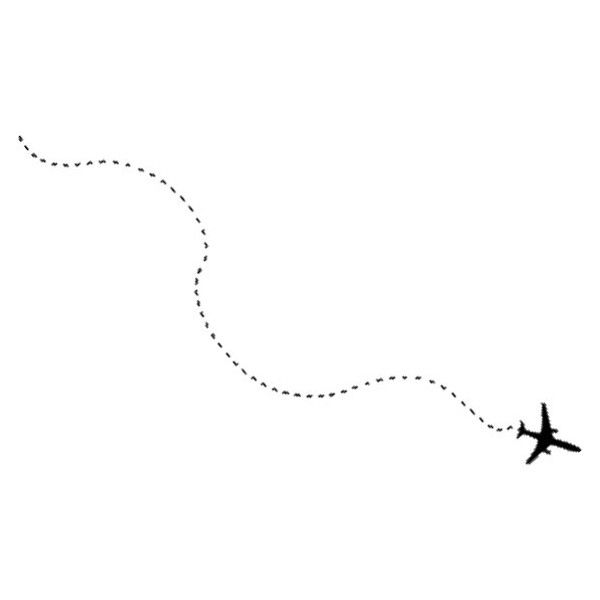 600x600 Airplane Sketch Liked On Polyvore Featuring Fillers