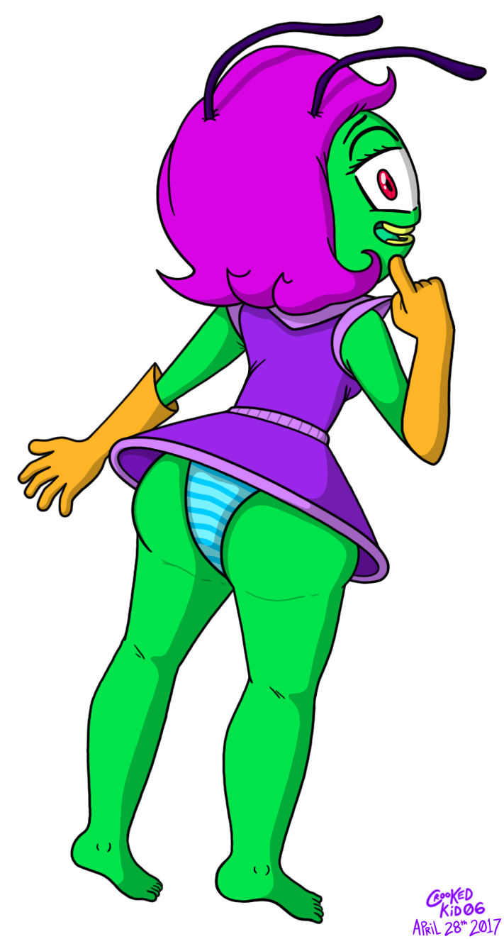 711x1324 Simple Alien Skirt Flirt