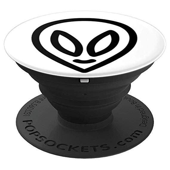 569x569 Simple Alien Head Drawing Black White