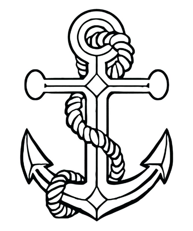 668x800 Navy Coloring Pages Anchor Book