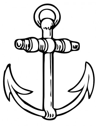 324x425 Simple Anchor Clip Art Free Vector In Open Office Drawing