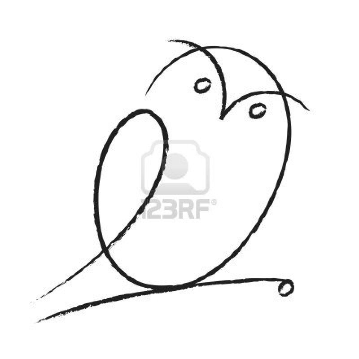 1200x1200 Clipart Animal Simple Line Drawing