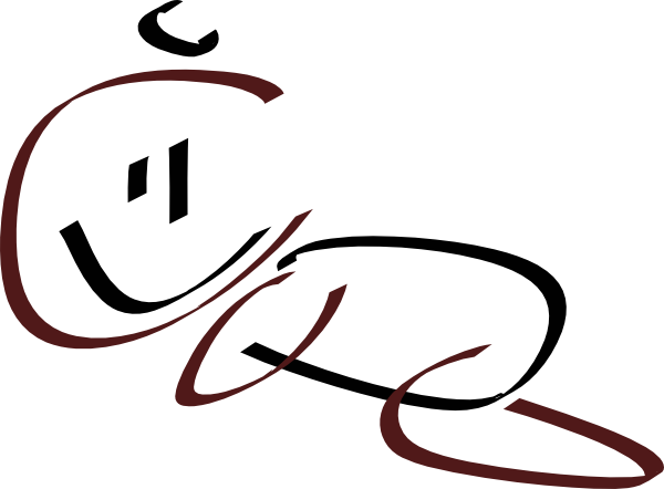 600x442 Simple Baby Drawing Clip Art