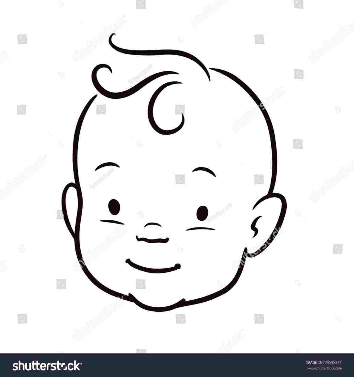 1185x1264 Rhclipartlibrarycom Free Baby Face Drawing Cartoon S Download Clip