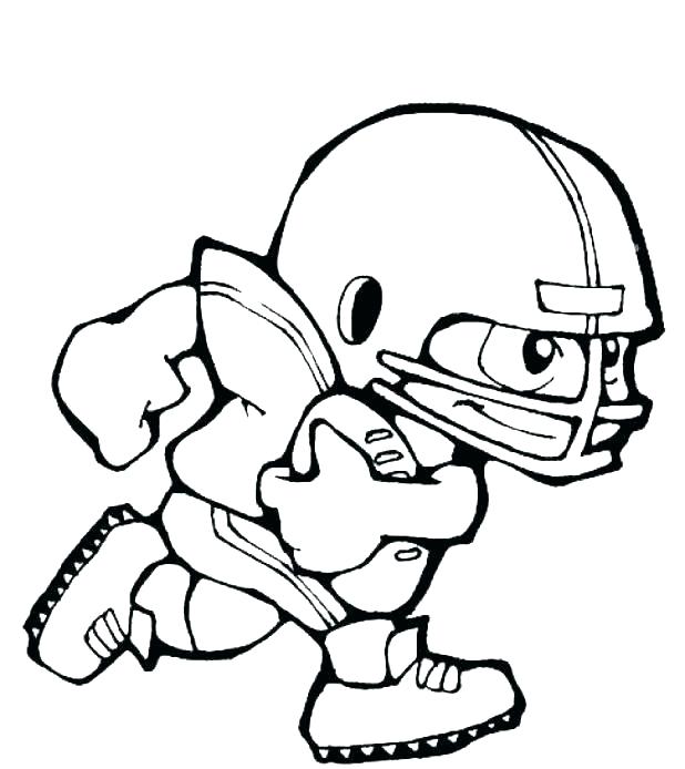 618x694 Football Coloring Pages Printable At Free Football Coloring Pages