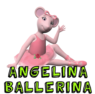 400x397 How To Draw Angelina Ballerina With Easy Step