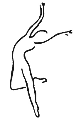 Simple Ballerina Drawing | Free download on ClipArtMag