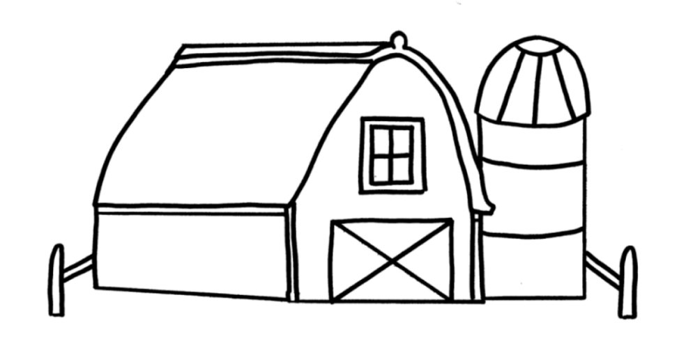 974x500 Barn Outline Cliparts Free Download Clip Art