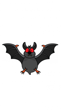 215x382 Collection Of Free Bats Drawing Simple Download On Ui Ex