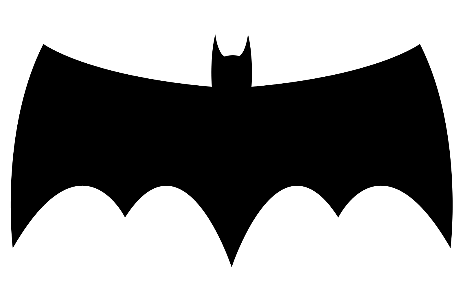 1600x1044 Collection Of Free Batman Vector Simple Download On Ui Ex