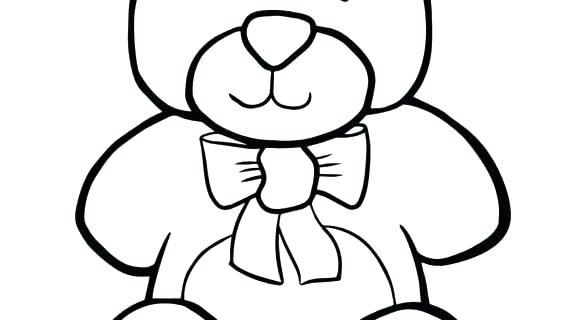 570x320 Simple Drawing Of Teddy Bear Image Titled Draw A Teddy Bear Step