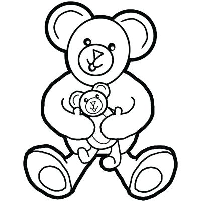 400x400 Simple Drawing Of Teddy Bear