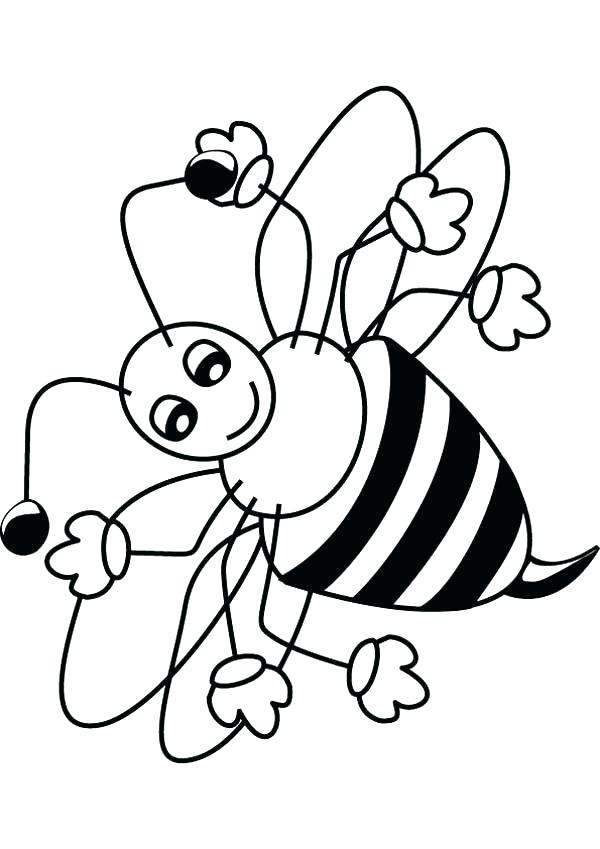 600x849 Simple Insect Drawing Bee Directed Drawing Tutorial Architects