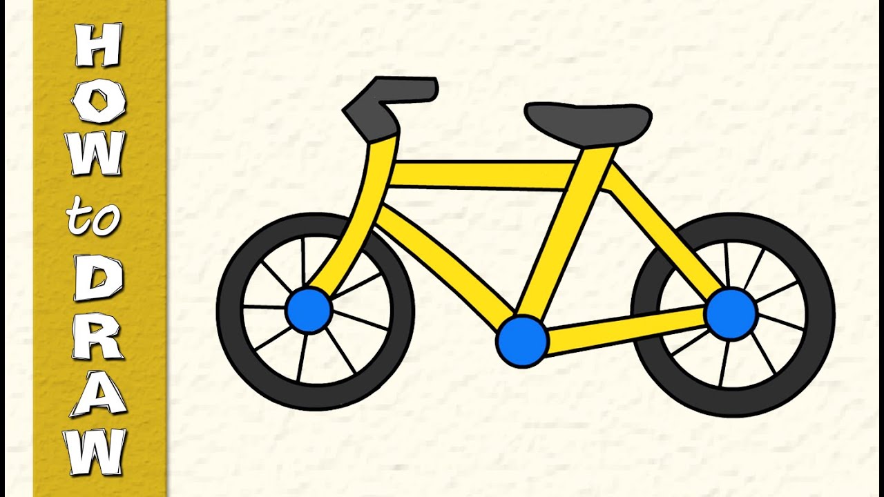 1280x720 How To Draw Cycle Drawing For Kids Hotnsour