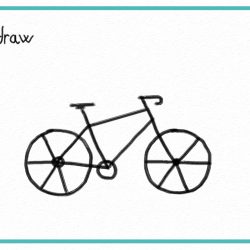 250x250 Bike Drawing Test Outline Simple Faces Easy Cartoons Girl