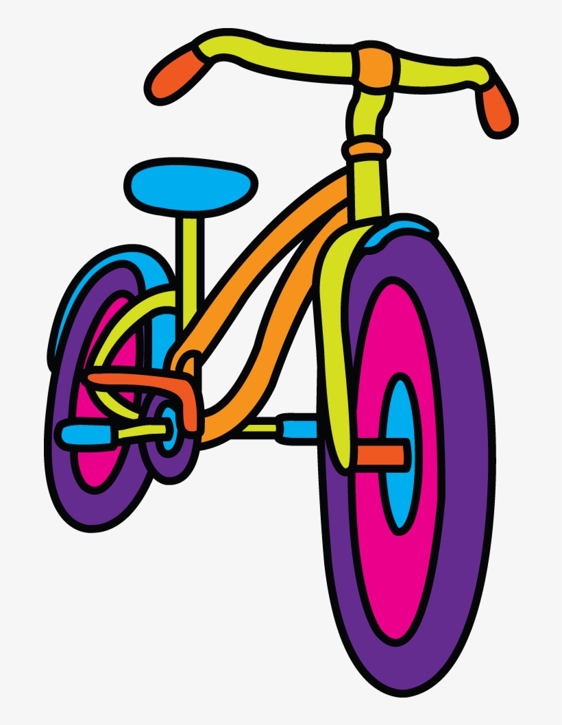 820x1058 How To Draw A Simple Bicycle Step