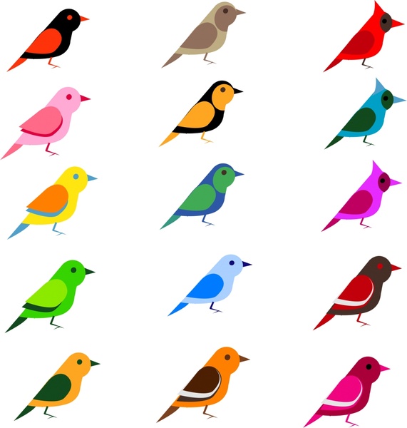 571x600 Simple Birds Free Vector In Open Office Drawing