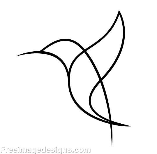 539x528 Bird Simple Draw Image Design Download Free Image Tattoo Designs