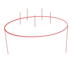 302x302 How To Draw How To Draw A Simple Birthday Cake