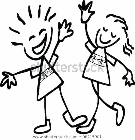 450x467 Simple Boy Drawing Simple Black And White Smiling Fat Boy Cartoon