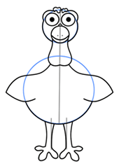 170x237 Cartoon Turkey Step