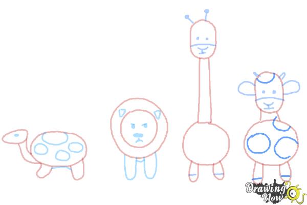 600x400 How To Draw Simple Animals