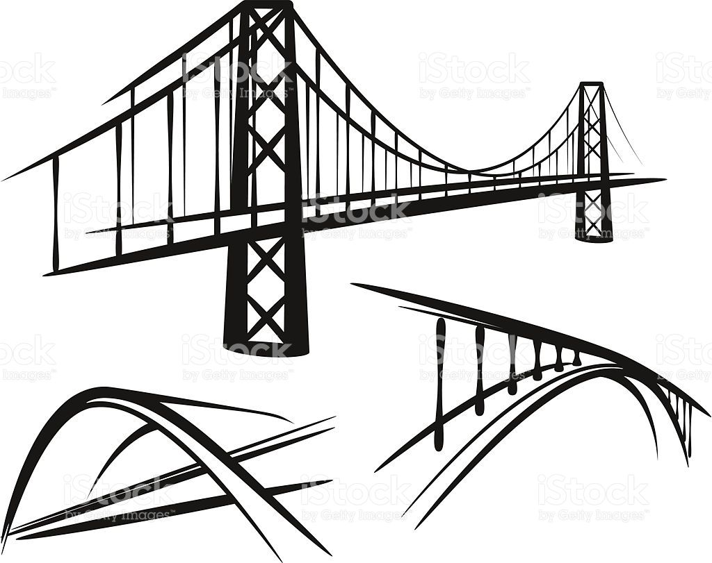 1024x811 Simple Illustration With A Set Of Bridges Personal Site Bridge