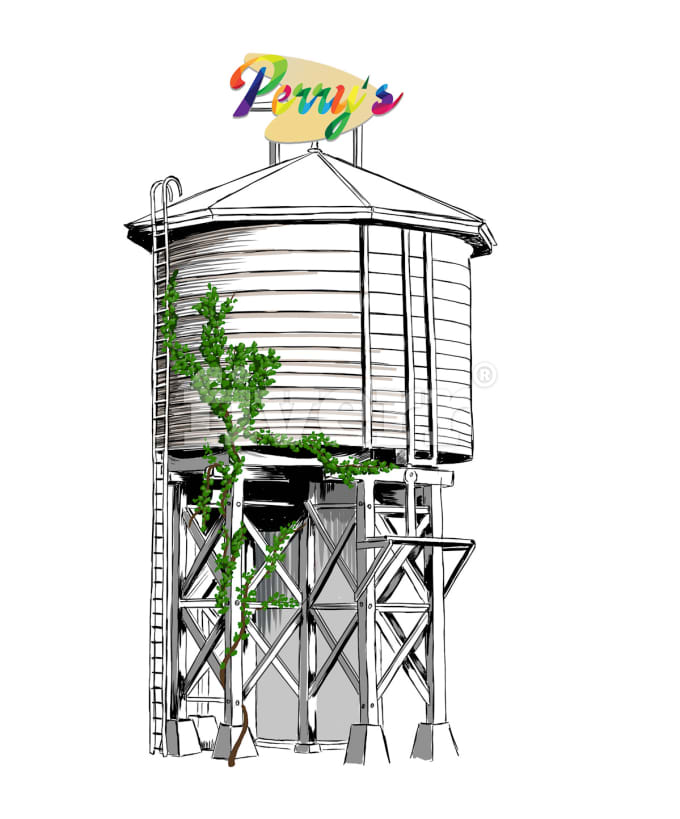 680x819 Do Simple Building Illustrations Raster Or Vector