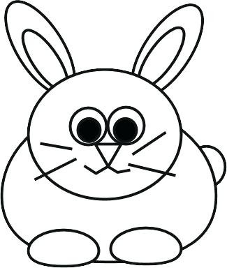 325x384 easy bunny drawings simple bunny drawing easter bunny easy to draw