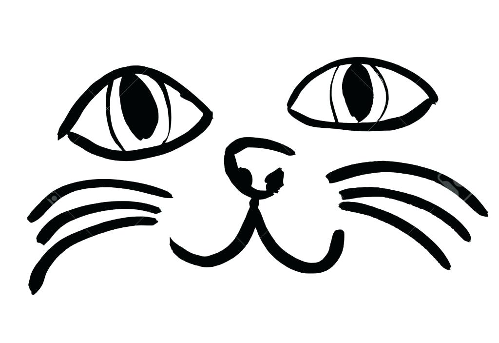1024x703 simple face drawing simple face drawing simple cat face drawing