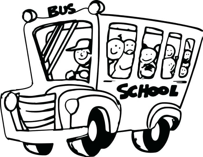 700x543 School Bus Coloring School Bus Coloring