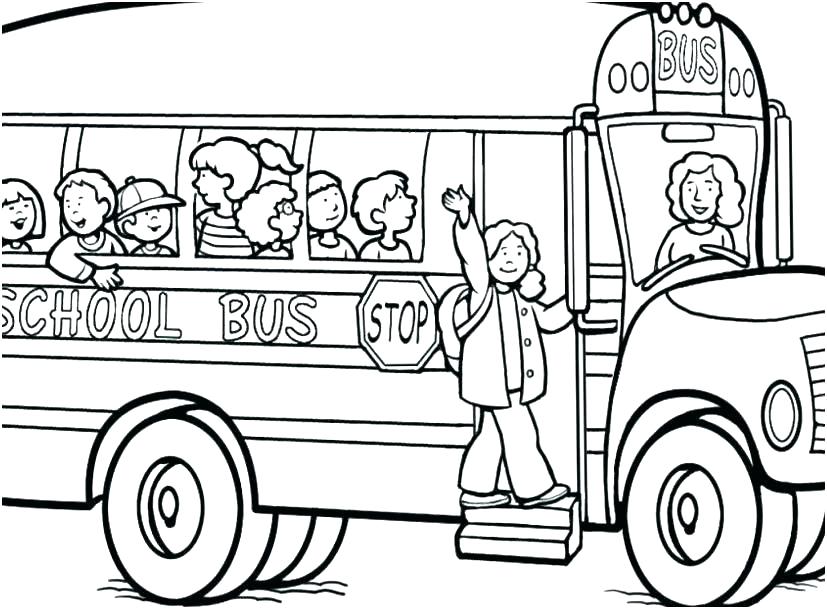 827x609 Vw Bus Coloring