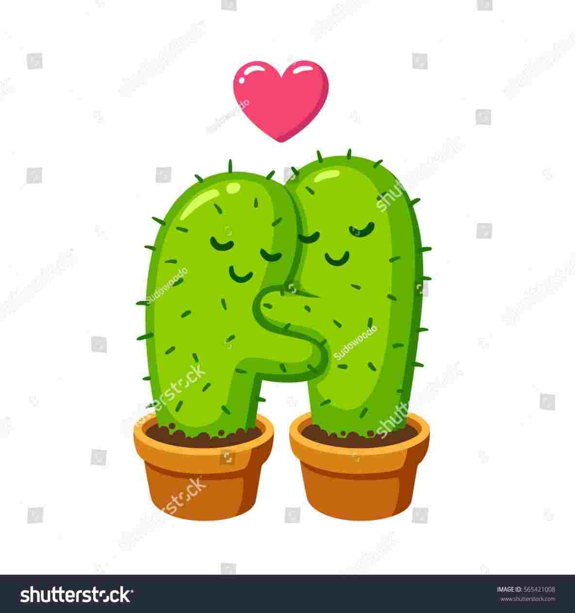 1185x1264 With Cute Cactus In Simple Hand Drawn Rhcom Set Three